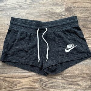 Nike Women's Charcoal Athletic Shorts
